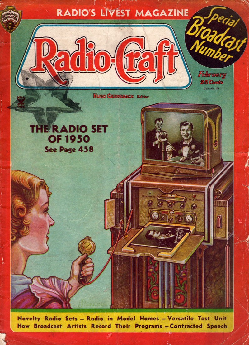 Illustration for article titled The Depression-Era TV of Tomorrow Had Home Shopping--And a Like Button